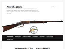 Tablet Screenshot of americkezbrane.cz